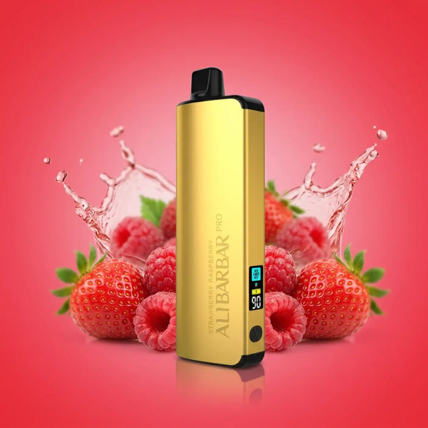 ALIBARBAR PRO 12000 Ice Adjust Strawberry Raspberry